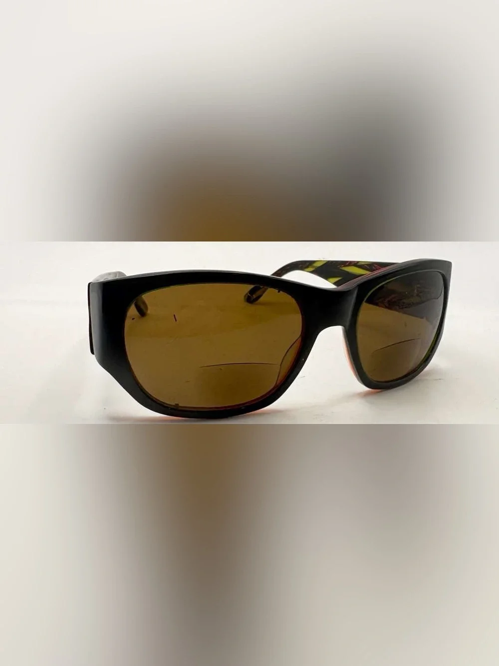 Corinne McCormack Black Oval Sunglasses Frames Only